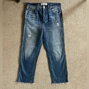 AMO Loverboy high rise straight leg Jean